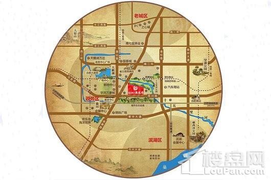 建发·雍龙府位置图