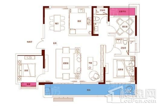 都会19073室2厅2卫