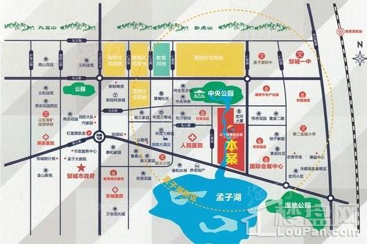 孟子湖商业水街位置图
