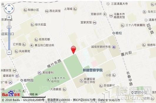 中海天悦国际位置图