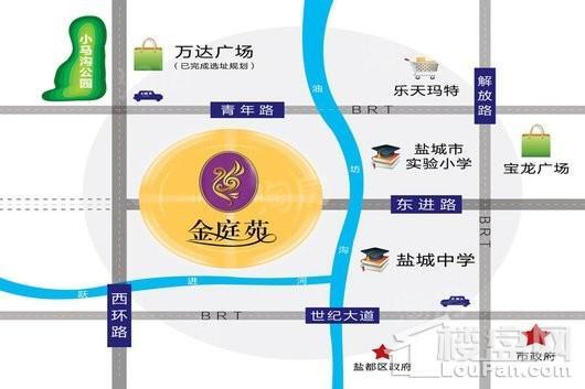 金庭苑三期位置图
