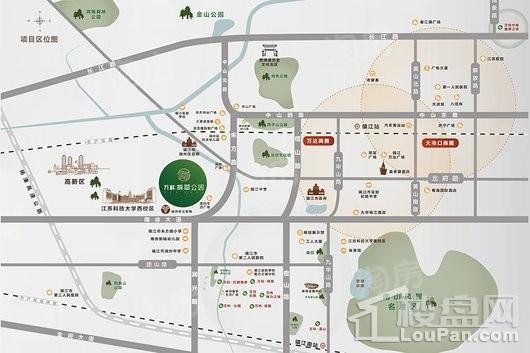 万科·翡翠公园位置图