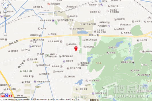 中南银城·樾府位置图
