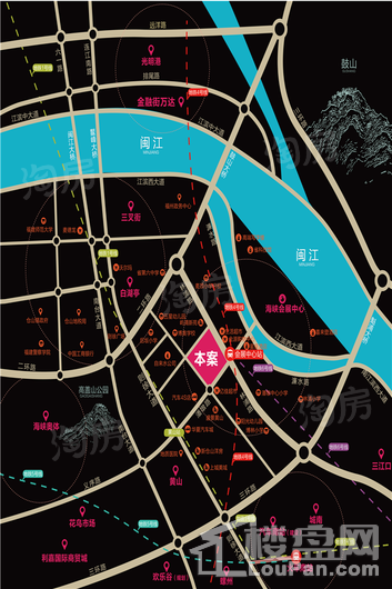 红星·大都汇位置图