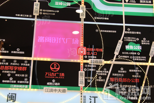 富闽时代广场实景图