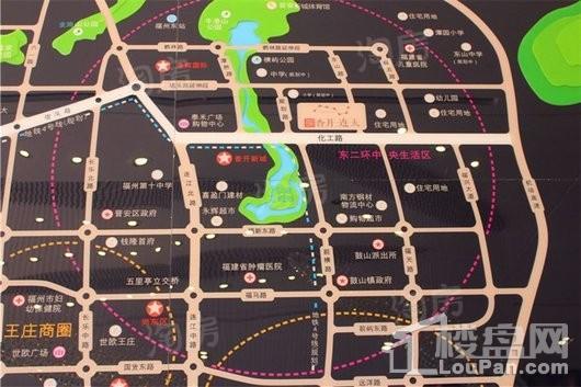 首开中庚·香开连天位置图