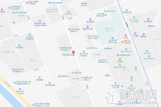 新城尚隽公馆位置图
