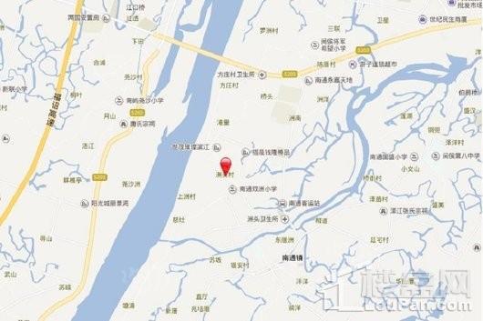 中铁城江督府位置图