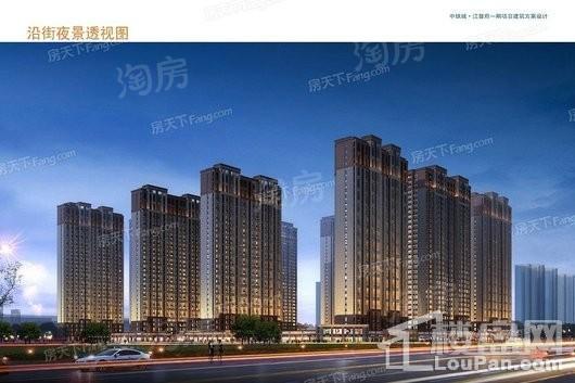 中铁城江督府效果图