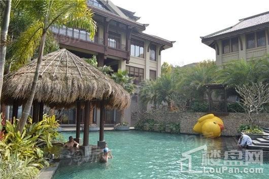 溪山温泉度假村实景图