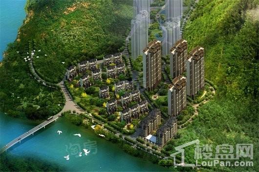 溪山温泉度假村效果图