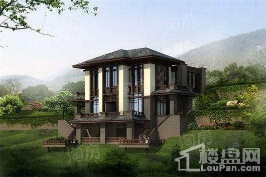 溪山温泉度假村效果图