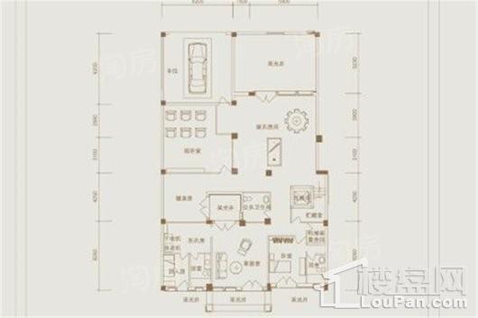 金辉淮安半岛B1独栋 5室2厅6卫1厨