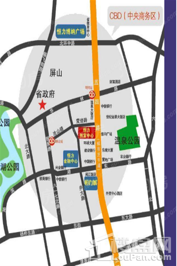 恒力创富中心位置图