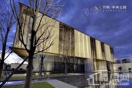 万科中央公园实景图