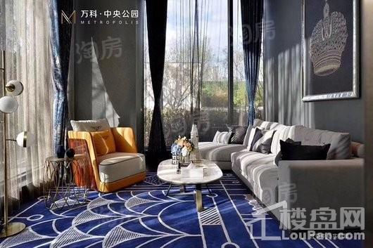 万科中央公园实景图