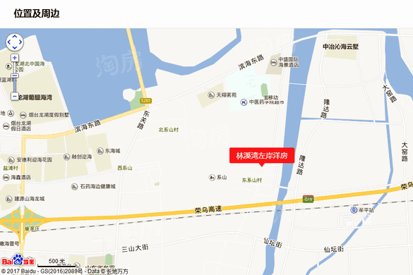 华丽林溪湾位置图