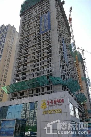 全景晋阳湖实景图