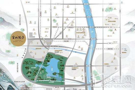 官山园著位置图