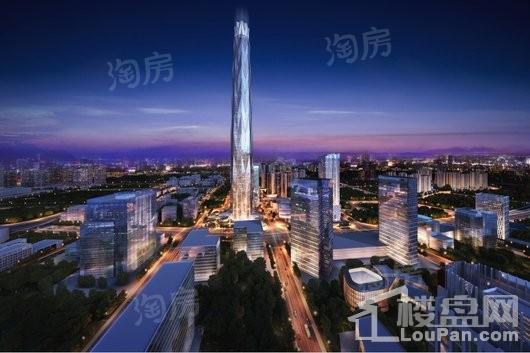 绿地中心468星曜效果图