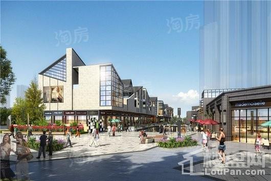 中粮鸿云悦街效果图