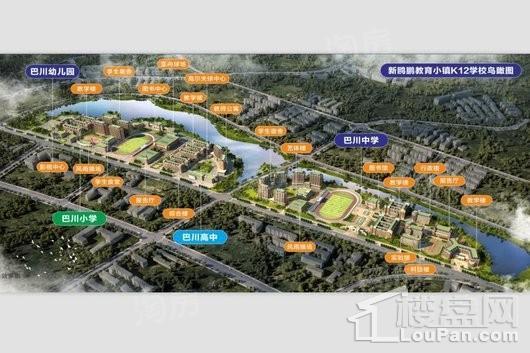 新鸥鹏教育小镇效果图