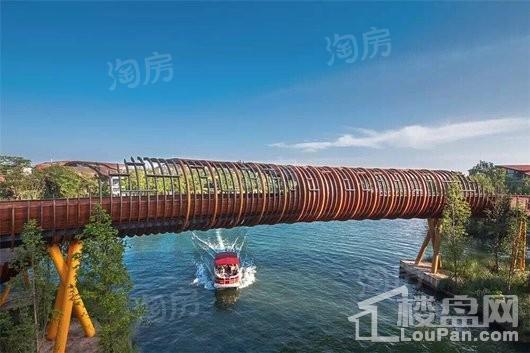 麓湖生态城实景图