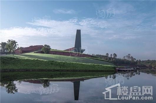 麓湖生态城实景图
