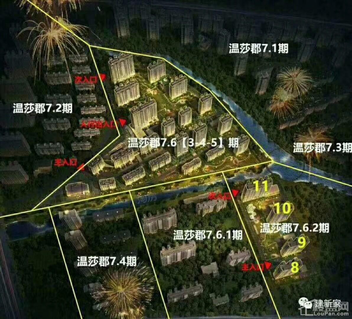 大运河·孔雀城位置图