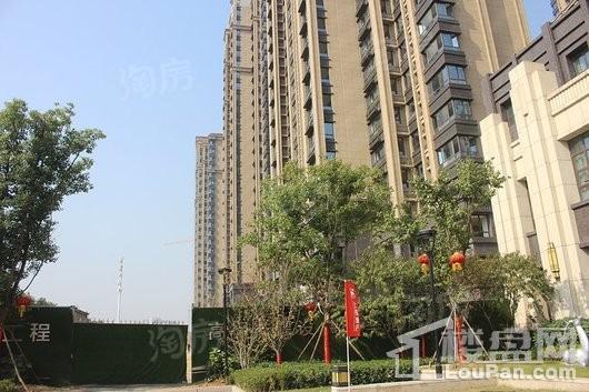 高铁都市花园实景图