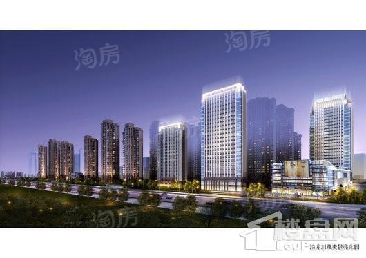 高铁都市花园效果图