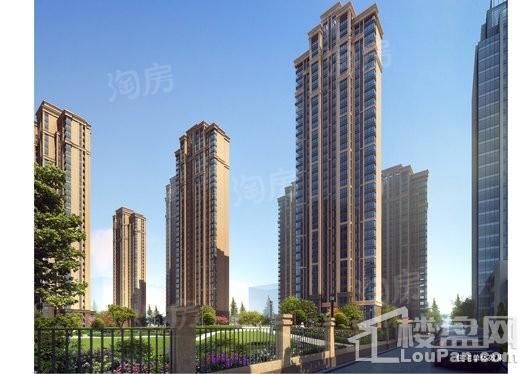 高铁都市花园效果图
