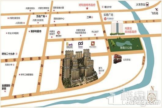新华联雅园位置图