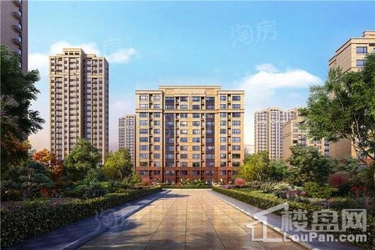 绿地城西区效果图