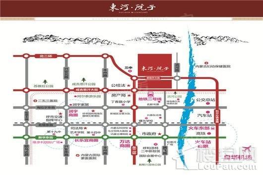 东河·院子位置图