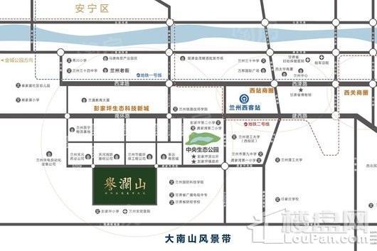 华润置地·誉澜山位置图