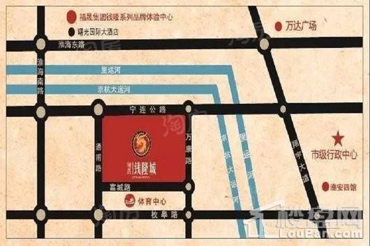 福晟钱隆城位置图
