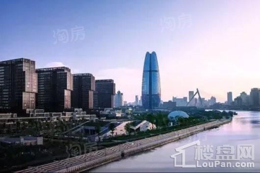宁波财富中心实景图