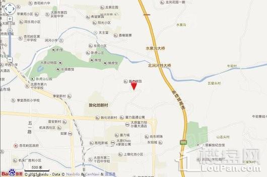 富力城八号园位置图