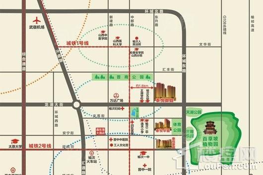 泰悦御庭位置图