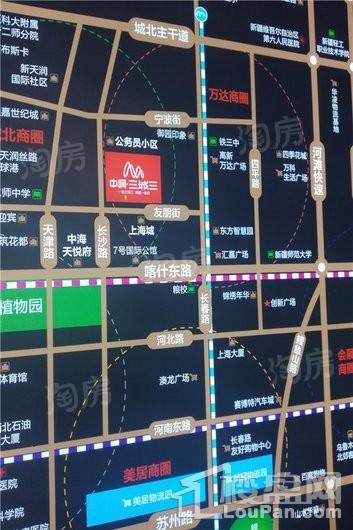 中润三城三位置图