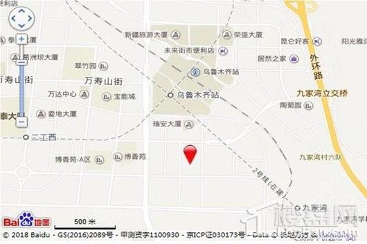 和兴帝景位置图
