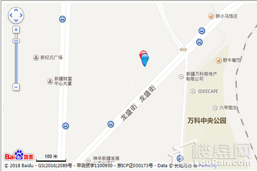 恒地金色钱江位置图