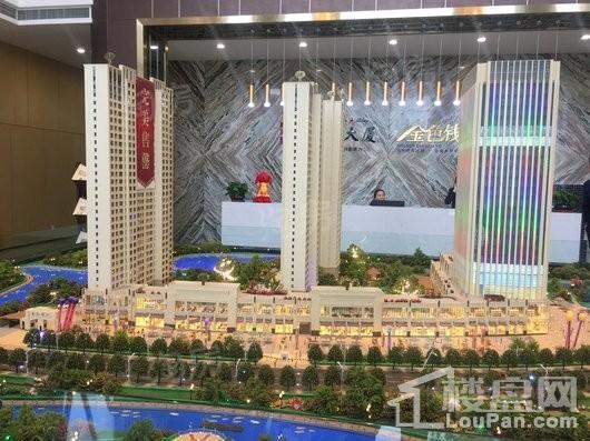 恒地金色钱江实景图