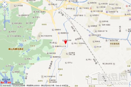 远洋·山语四季位置图