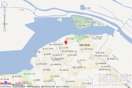 江山名洲·江山府位置图