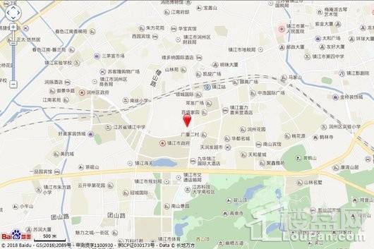 中海润江府位置图