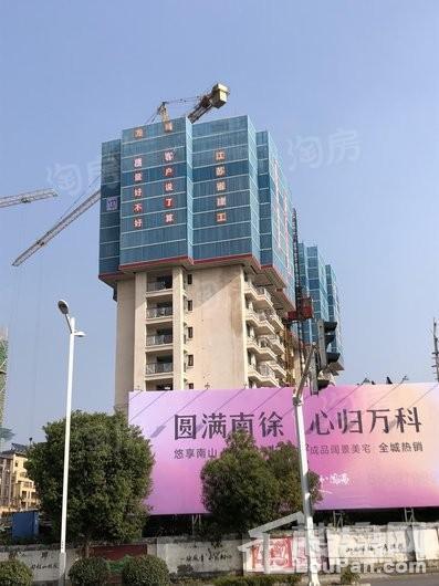 万科蓝山实景图