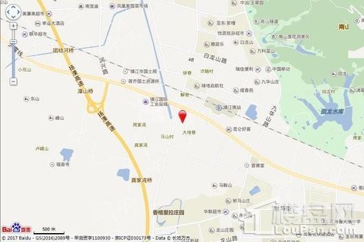 中业·伴山公馆位置图