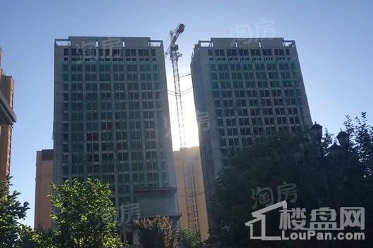 东胜紫御公园广场实景图